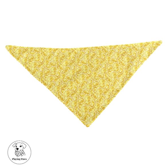 Handmade Double-Sided Dog Bandana (Medium) - Picture 1 of 7